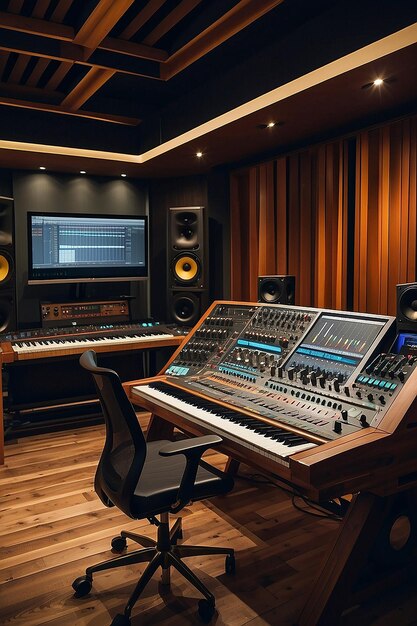 Creare un bellissimo studio di produzione musicale moderno