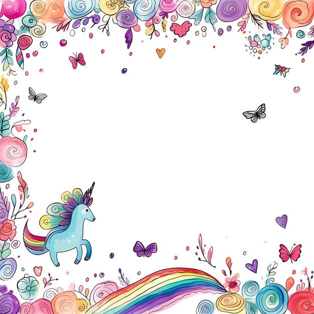 Creative Design Elements Scribbles Frames e altro per l'illustrazione artistica digitale Clipart Design