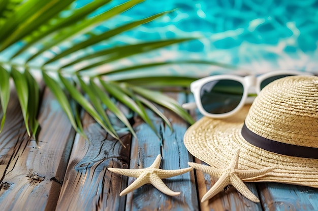 Creativo modello di banner estivo di tendenza Vende vendite estive e concetto di vacanza