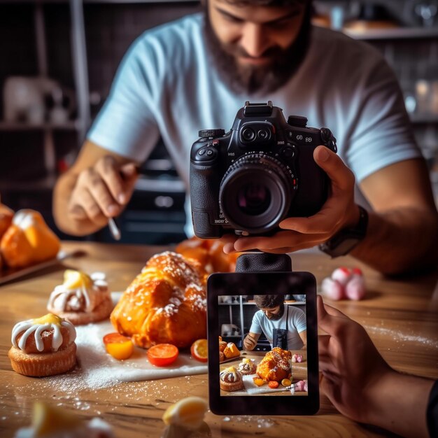 Creazione di contenuti alimentari locali