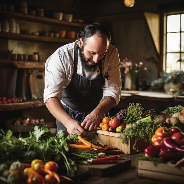 Creazione di contenuti alimentari locali