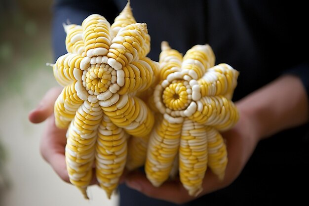 Creazioni artigianali di mais