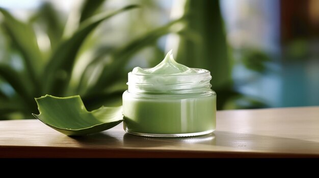 crema per il corpo con aloe vera