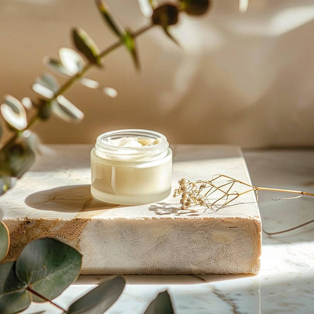 Crema per il viso idratante prodotti per la cura della pelle e del corpo spa e cosmetici di bellezza biologici per la routine naturale di cura della pelle