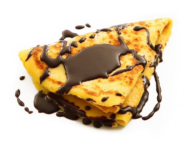 Crepes con cioccolato