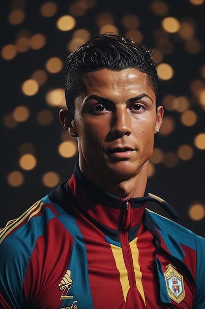 Cristiano Ronaldo Foto generata da Ai