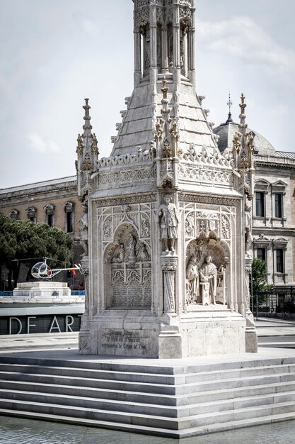 Cristobal colon, Immagine della città di Madrid, la sua caratteristica architettura