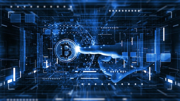 Crittografia digitale Bitcoin criptovaluta Scambio di denaro digitale