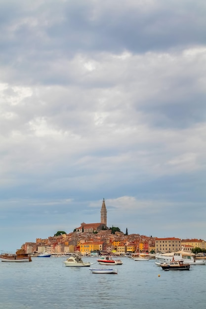 Croazia Rovigno Veduta della città vecchia