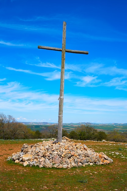 Croce di Cruz de Atapuerca in Saint James Way