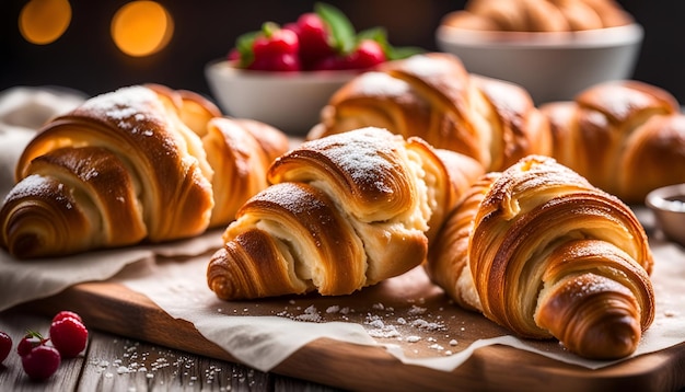 Croissant fatti in casa