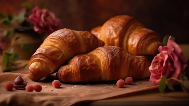 Croissant fresco