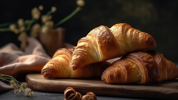 Croissant fresco