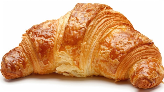 Croissant isolato IA generativa