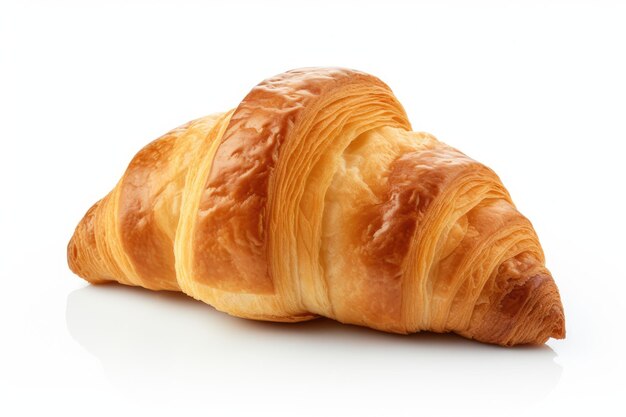 Croissant splendido su una superficie vuota