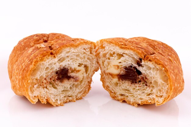 Croissant tagliato