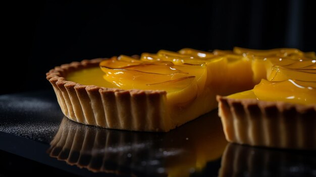 Crostata al limone Illustrazione AI GenerativexA