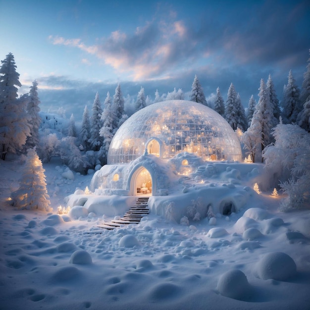 Crystal Clear Igloo House