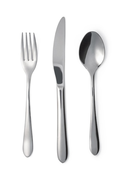 Cucchiaio forchetta e coltello
