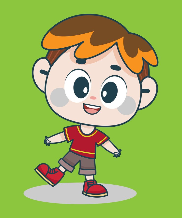 Foto cuccioli bambini personaggi vettoriali illustrazione designp