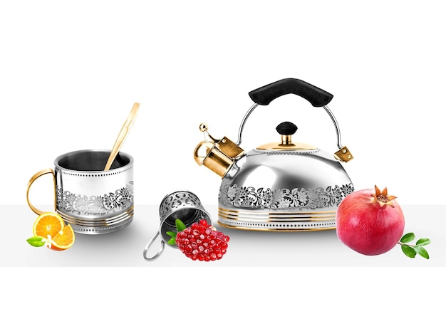 cucina Decorative di parete sfondo bianco set per piastrelle da parete