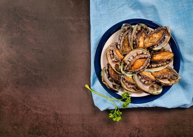 Cucina Di Pesce Abalone Crostacei Deliziosa Cucina Sana