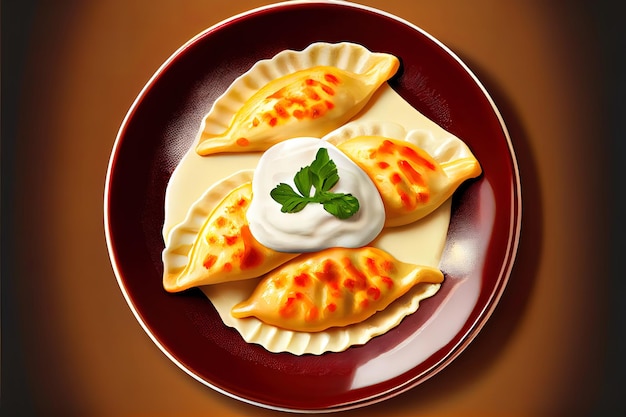 Cucina Europea Cibo Pierogi