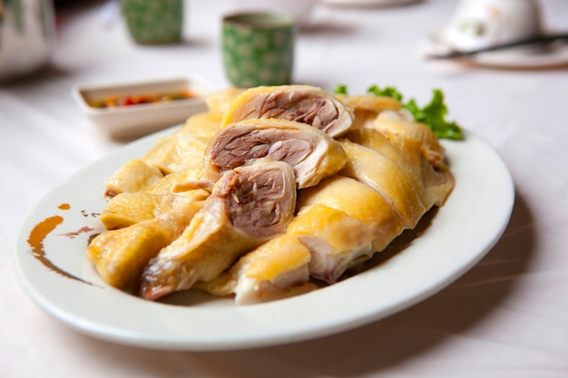 Cucina famosa di Taiwan pollo bollito pollo cibo taiwanese