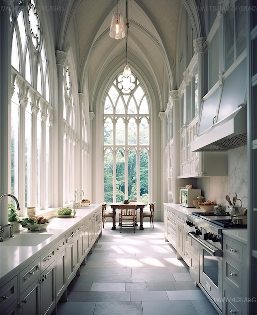 cucina in stile gotico