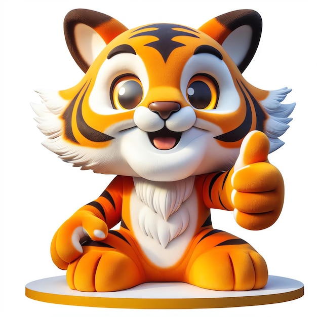 Cucina mascotte tigre per bambini cereali