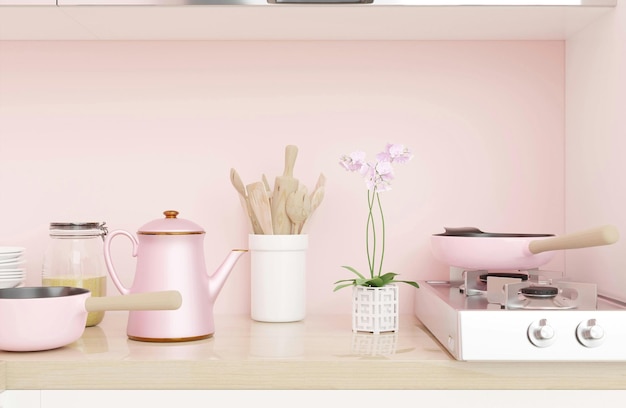 cucina moderna vita domestica