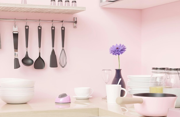 cucina moderna vita domestica