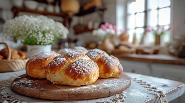 cucina rustica con piatti caldi fatti in casa dai colori vivaci