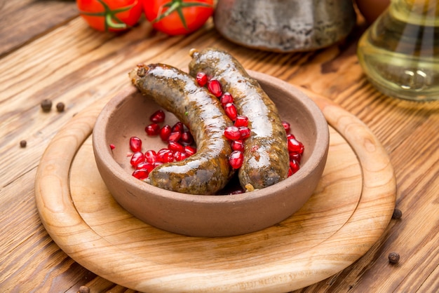 Cucina tradizionale georgiana, salsiccia