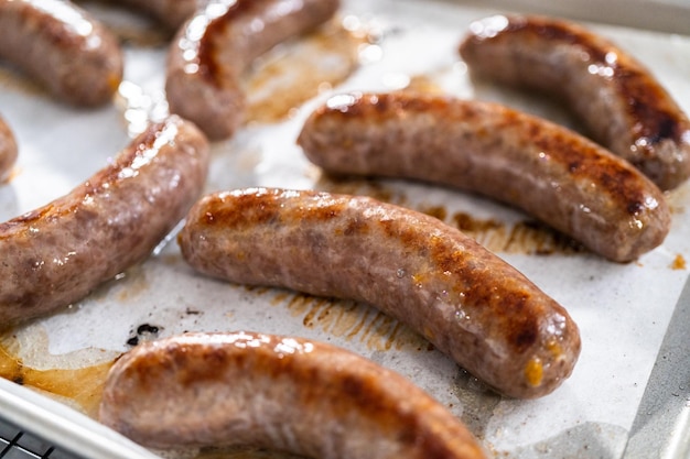 Cucinare bratwurst