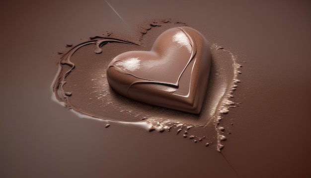 Cuore di cioccolato