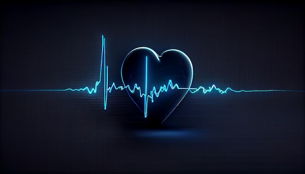 Cuore e battito cardiaco IA generativa