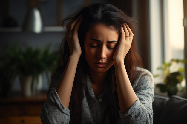 Cuore pesante La sofferenza silenziosa di una donna in casa