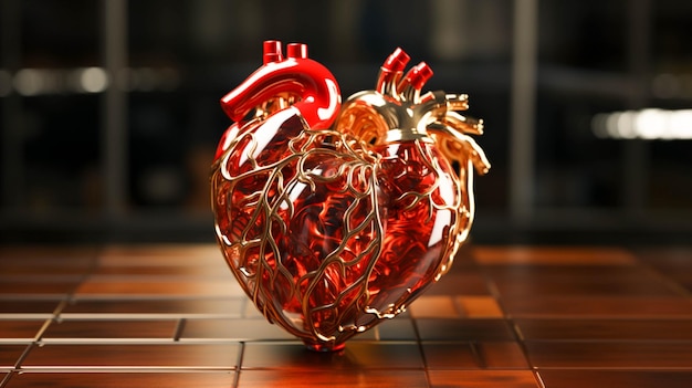 Cuore umano 3D