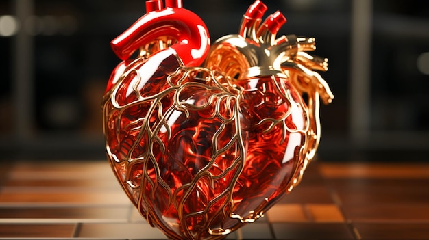 Cuore umano 3D