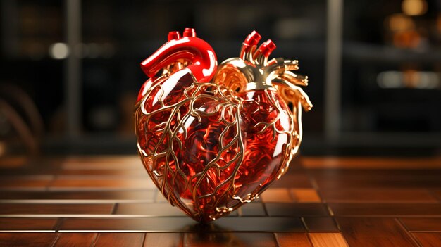 Cuore umano 3D