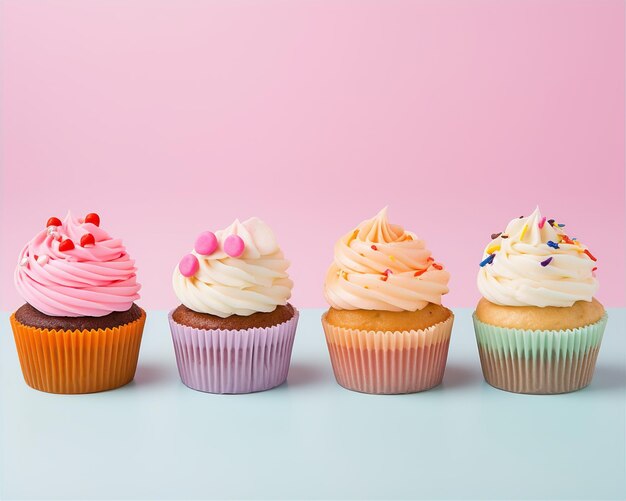 Cupcake colorati