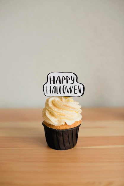 Cupcake decorato per Halloween