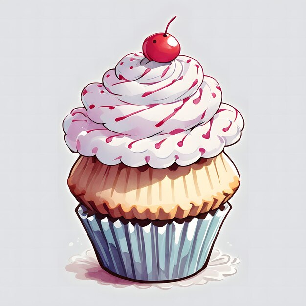 Cupcake dei cartoni animati