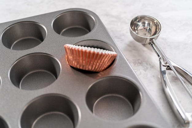 Cupcakes al cioccolato e fragole