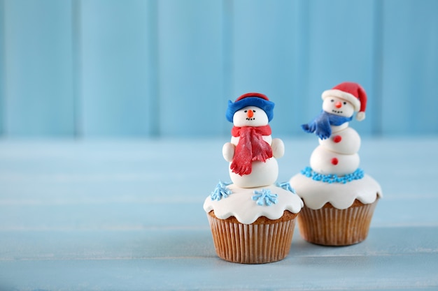 Cupcakes di Natale, primo piano