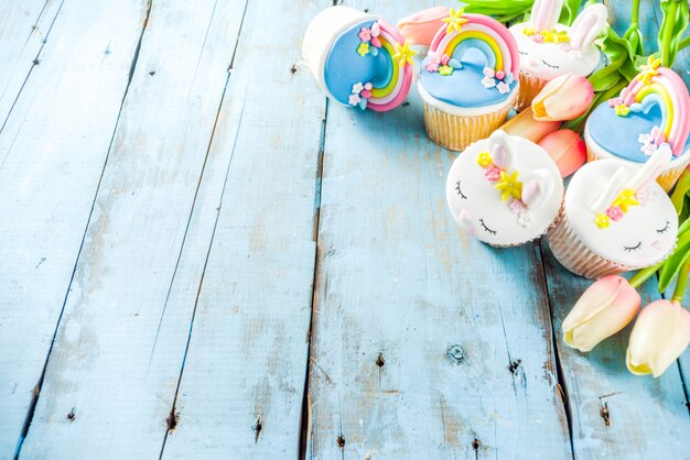 Cupcakes di Pasqua fatti in casa carino