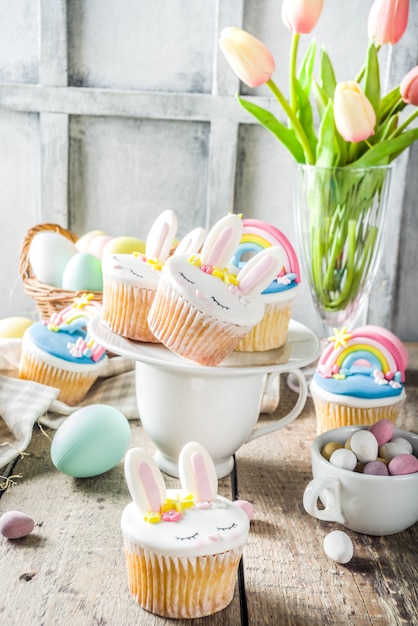 Cupcakes di Pasqua fatti in casa carino