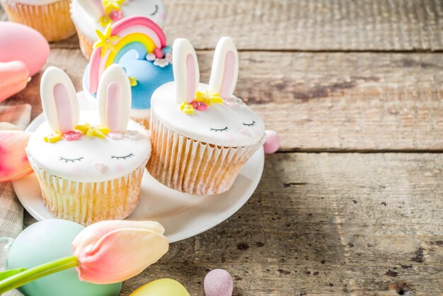 Cupcakes di Pasqua fatti in casa carino