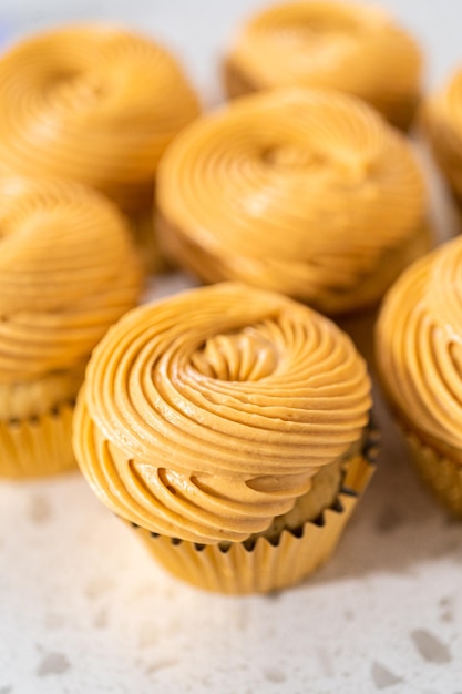 Cupcakes dulce de leche